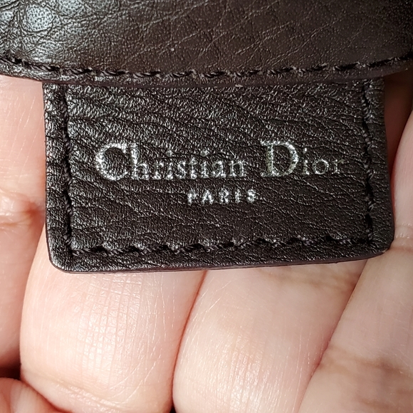 Authentic Christian Dior Vintage Brown Tote Bag - Picture 8 of 15